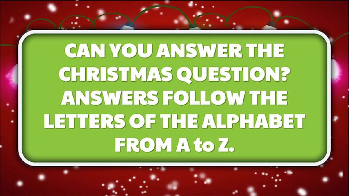 A-Z Christmas image number null